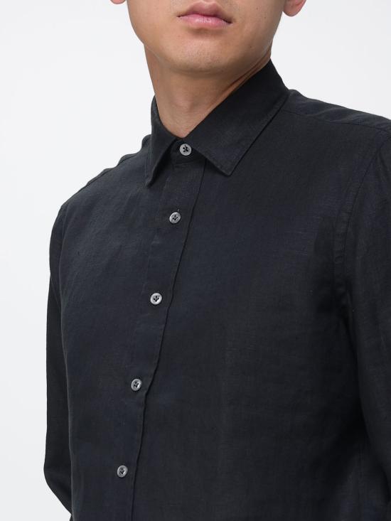 26SS 라르디니 긴팔 셔츠 CNDANTECNC1930999 999 Black - LARDINI