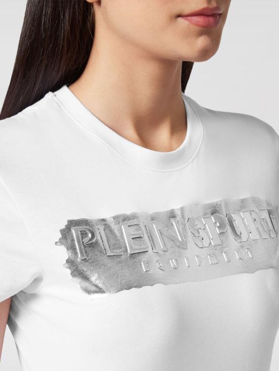26SS 플레인스포츠 반팔 티셔츠 SACCWTK2722SJY001N 01 White - PLEIN SPORT