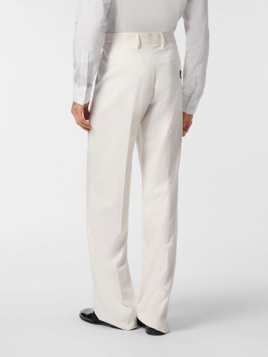 26SS 필립 플레인 수트 팬츠 PAECMRT1602PTE076N 01 White - PHILIPP PLEIN