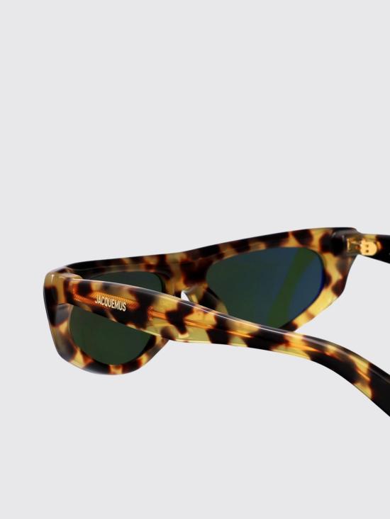26SS 자크뮈스 선글라스 JAC108C5 T SHELL GOLD GREEN Black - JACQUEMUS