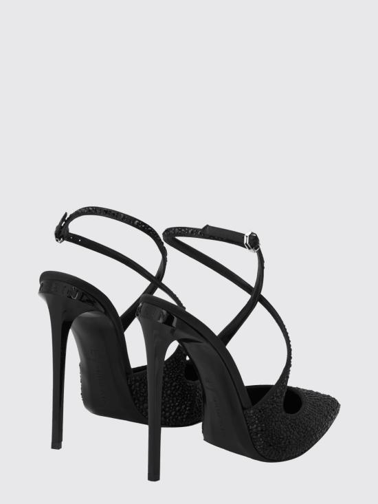 26SS 필립 플레인 힐/펌프스 PAESWSD0629PLE010N 0202 Black - PHILIPP PLEIN