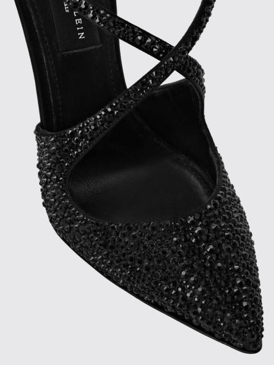 26SS 필립 플레인 힐/펌프스 PAESWSD0629PLE010N 0202 Black - PHILIPP PLEIN
