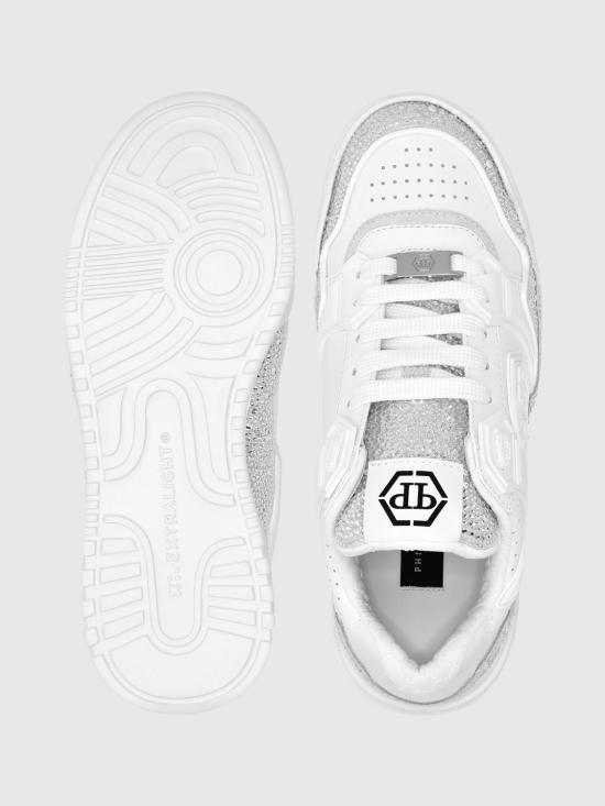 26SS 필립 플레인 스니커즈 SAESWSC2763PLE010N 01 White - PHILIPP PLEIN
