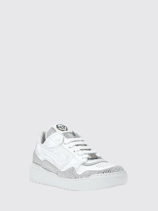 26SS 필립 플레인 스니커즈 SAESWSC2763PLE010N 01 White - PHILIPP PLEIN