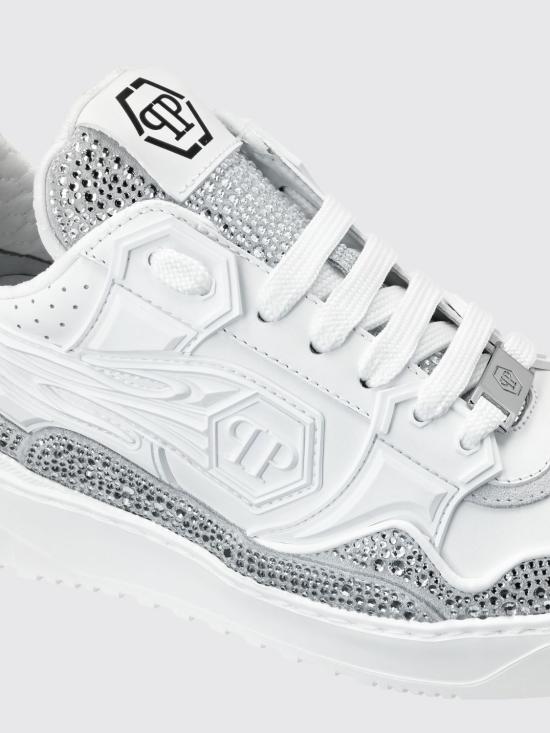 26SS 필립 플레인 스니커즈 SAESWSC2763PLE010N 01 White - PHILIPP PLEIN