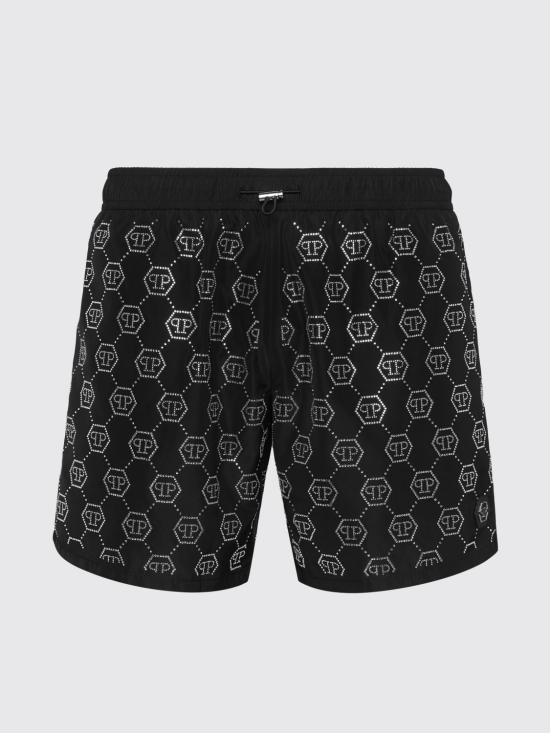 26SS 필립 플레인 스윔팬츠 SAECMMT0382PNY002N 0270 Black 1 - PHILIPP PLEIN
