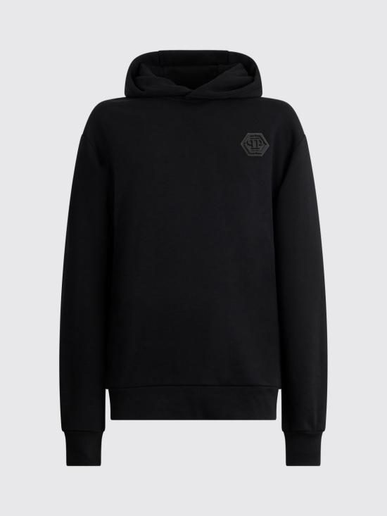 26SS 필립 플레인 후드 티셔츠 PAECMJB3612PTE003N 0202 Black - PHILIPP PLEIN