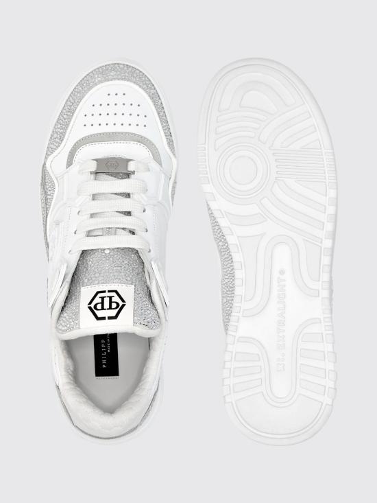 26SS 필립 플레인 스니커즈 SAESMSC4015PLE010N 01 White - PHILIPP PLEIN