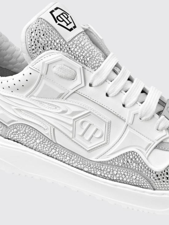 26SS 필립 플레인 스니커즈 SAESMSC4015PLE010N 01 White - PHILIPP PLEIN