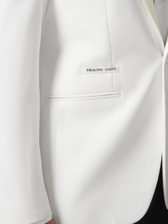 26SS 필립 플레인 수트 자켓 FACCMRF1711PTE076N 01 White - PHILIPP PLEIN