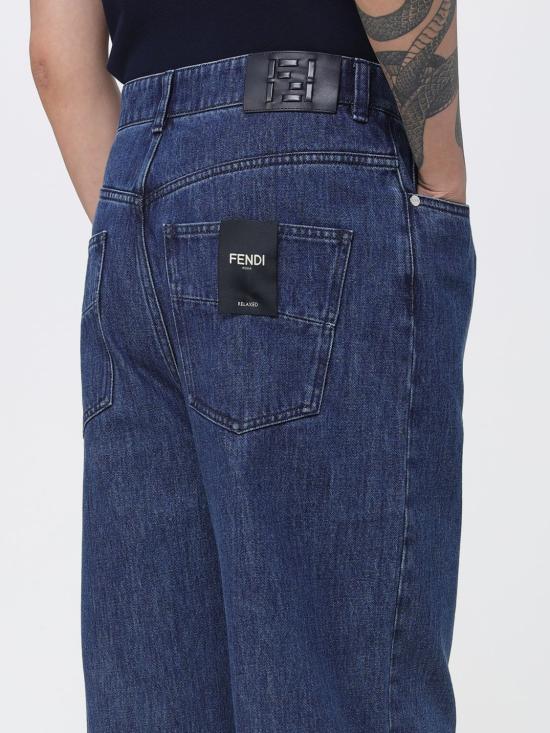 26SS 펜디 데님 팬츠 FLP345AWMM F0QA2 Blue - FENDI