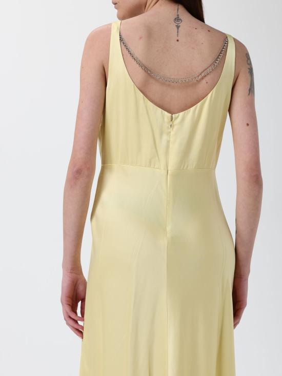26SS 리우조 롱 원피스 CA6173T522A 09090 Yellow - LIU JO