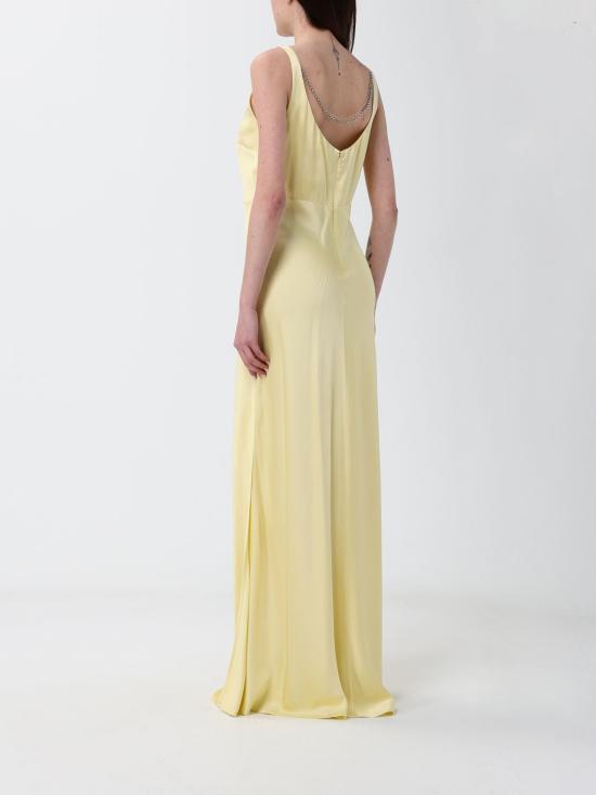 26SS 리우조 롱 원피스 CA6173T522A 09090 Yellow - LIU JO