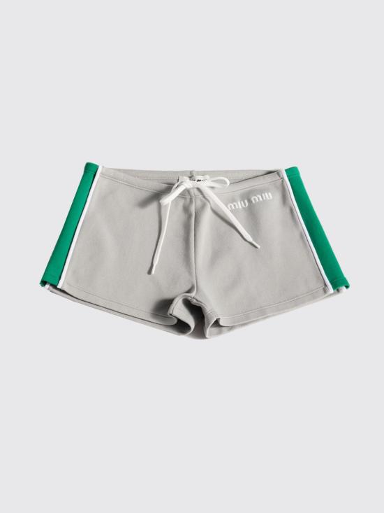 26SS 미우미우 숏팬츠 MMP290148O F0Y6M Grey