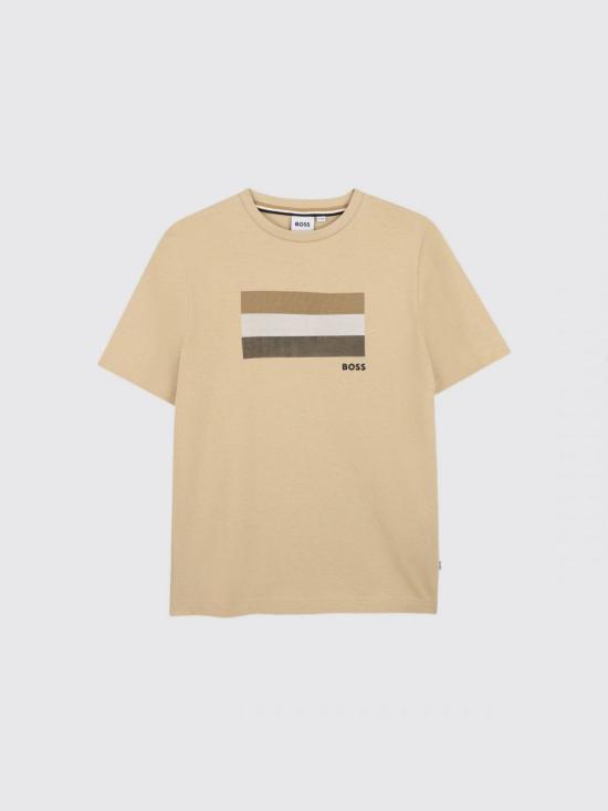 26SS [키즈] 보스 티셔츠 J52979 249 Beige