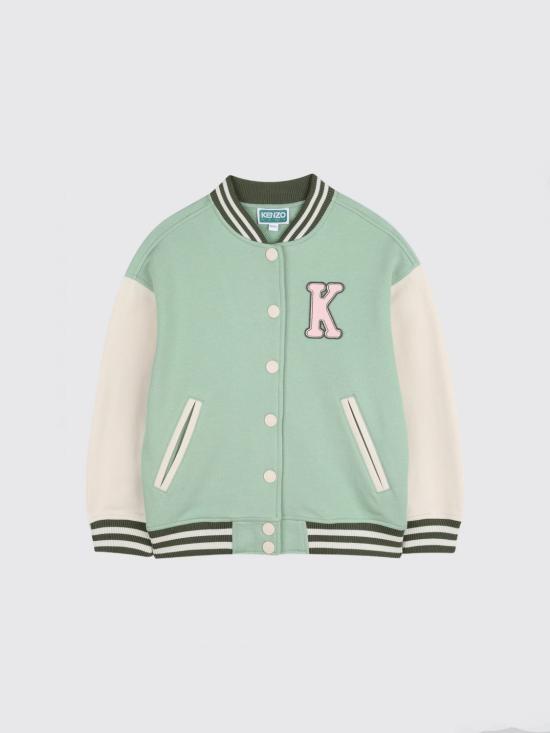 26SS [키즈] 겐조 캐주얼 자켓 K61767 61B Green