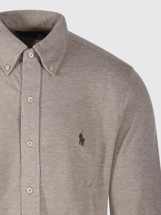 26SS 폴로 랄프로렌 긴팔 셔츠 710654408 062 Beige - POLO RALPH LAUREN