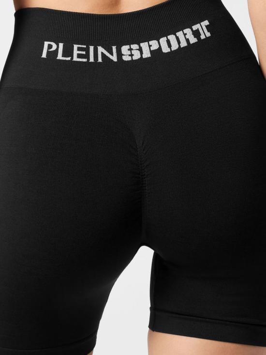 26SS 플레인스포츠 숏팬츠 SAECWJT2055STE003N 02 Black - PLEIN SPORT