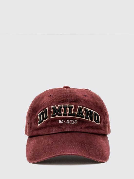 26SS D1밀라노 볼캡 CPCTU005 DEEP RED ESTABLISHED 2013 CAP Red - D1 MILANO