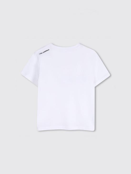 26SS [키즈] 칼라거펠트 티셔츠 Z31096 10P White - KARL LAGERFELD