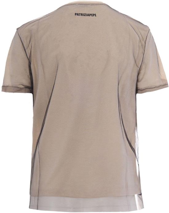 26SS 파트리지아페페 반팔 티셔츠 8M1815J370J4U3 BEIGE - PATRIZIA PEPE