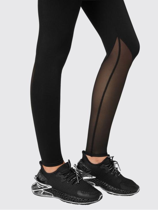 26SS 플레인스포츠 레깅스 SAECWJT2027STE003N 02 Black - PLEIN SPORT