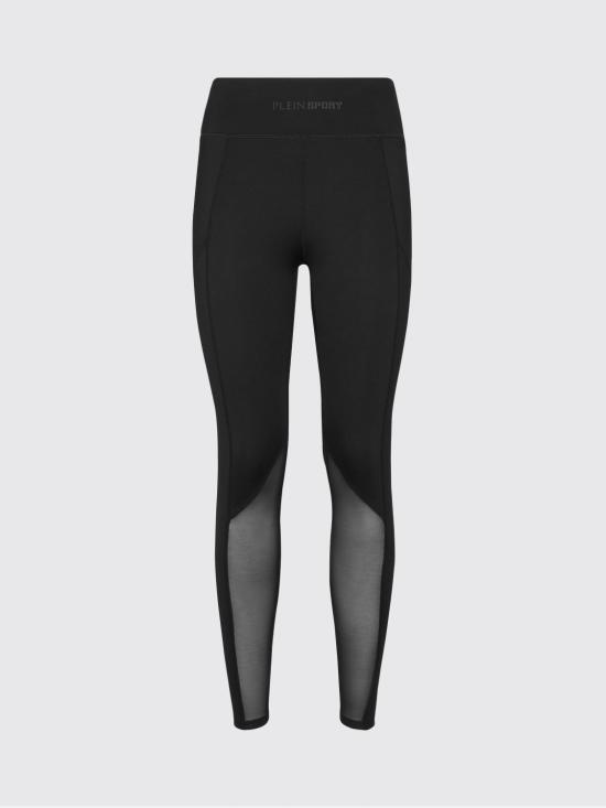 26SS 플레인스포츠 레깅스 SAECWJT2027STE003N 02 Black - PLEIN SPORT