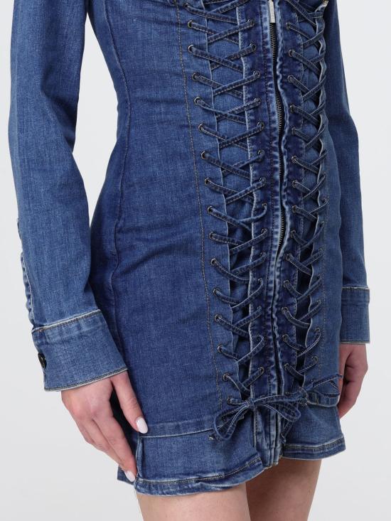 26SS 리우조 숏 원피스 UA6508D0399 79157 Navy - LIU JO