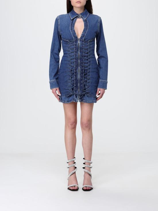 26SS 리우조 숏 원피스 UA6508D0399 79157 Navy