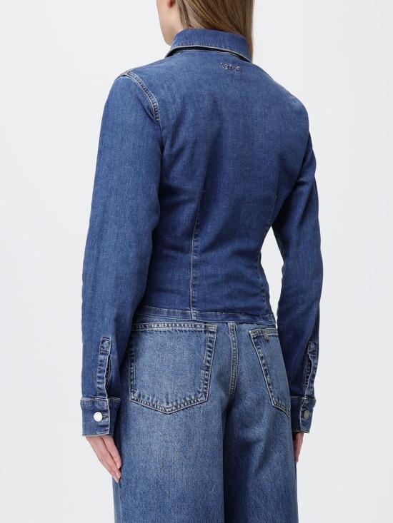 26SS 리우조 데님 자켓 UA6507D0399 79157 Navy - LIU JO