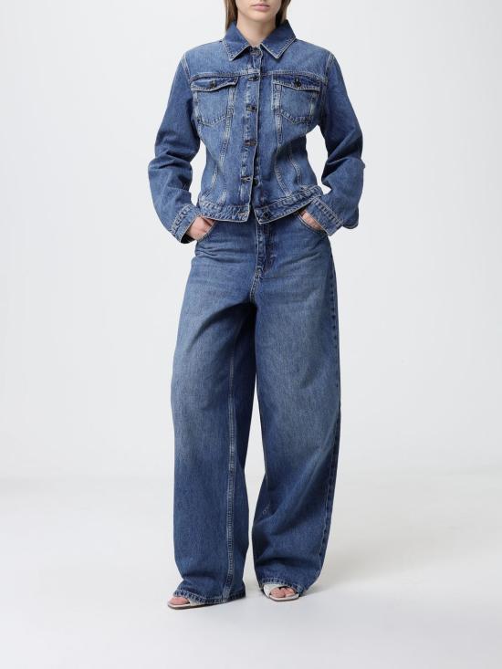 26SS 리우조 데님 자켓 UA6511D0400 79157 Navy - LIU JO