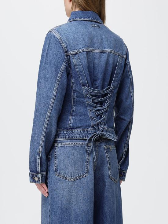 26SS 리우조 데님 자켓 UA6511D0400 79157 Navy - LIU JO