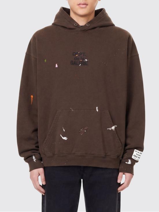 26SS 갤러리 디파트먼트 후드 티셔츠 OUT022 SEPIA Brown
