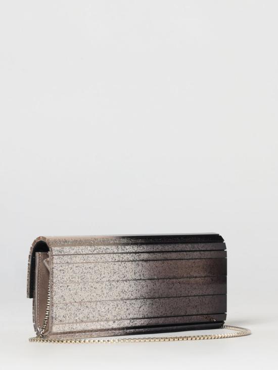 26SS 지미추 클러치/파우치 SWEETIEDGA BLACK CHAMPAGNE Black - JIMMY CHOO