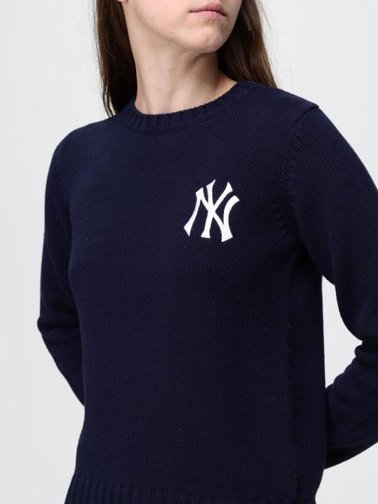 26SS 스포티앤리치 스웨터 WS065610300BL106 3902 Blue - SPORTY & RICH