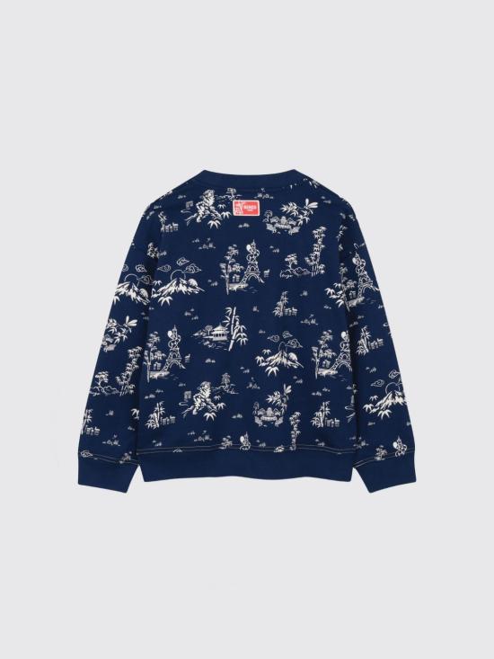 26SS [키즈] 겐조 풀오버 K61658 84N Blue - KENZO