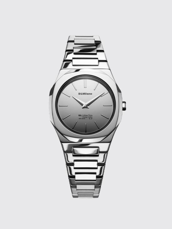 26SS D1밀라노 손목시계 D1UTBL39 SILVER GLEAM