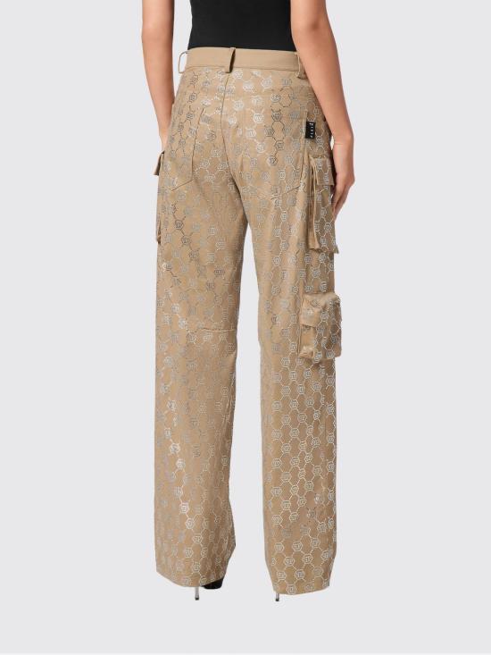 26SS 필립 플레인 스트레이트 팬츠 AADCWRT1564PTE006N 06 Beige - PHILIPP PLEIN