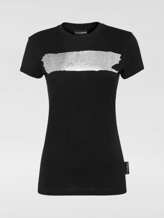 26SS 플레인스포츠 반팔 티셔츠 SACCWTK2722SJY001N 02 Black - PLEIN SPORT