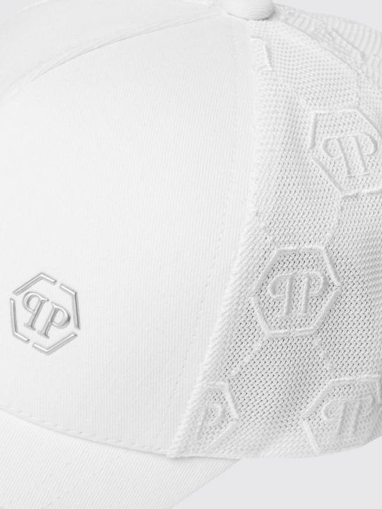 26SS 필립 플레인 볼캡 PAEAUAC0640PTE003N 01 White - PHILIPP PLEIN