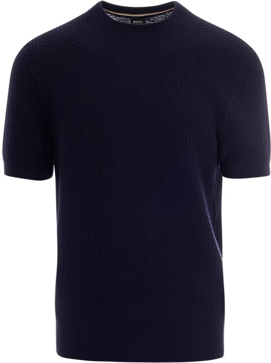 26SS 보스 반팔 티셔츠 50560468404 NAVY