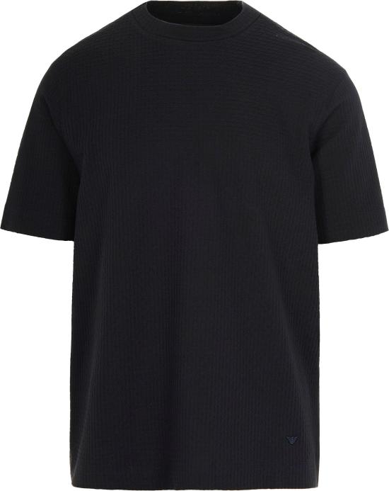 25FW 엠포리오 아르마니 반팔 티셔츠 EM003011AF10762FB297 NAVY