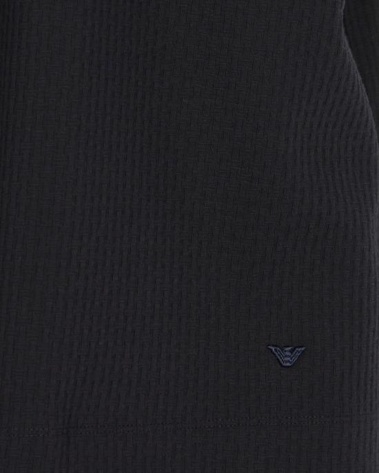 25FW 엠포리오 아르마니 반팔 티셔츠 EM003011AF10762FB297 NAVY - EMPORIO ARMANI