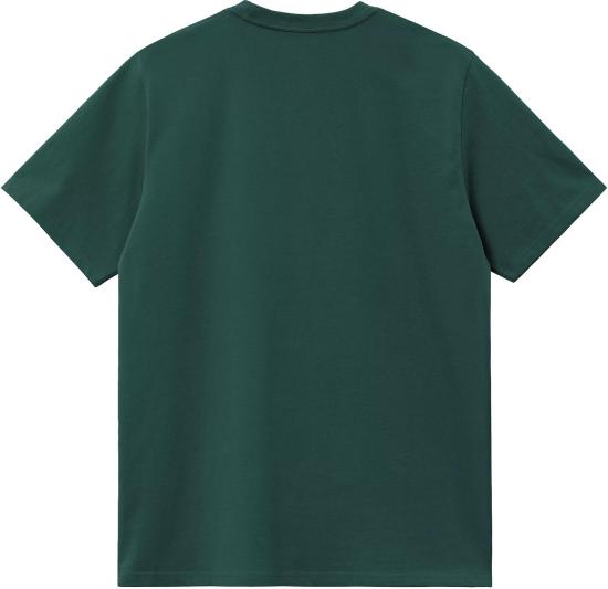26SS 칼하트 숏슬리브 체이스 티셔츠 I02639130YXX DONKERGREEN - CARHARTT