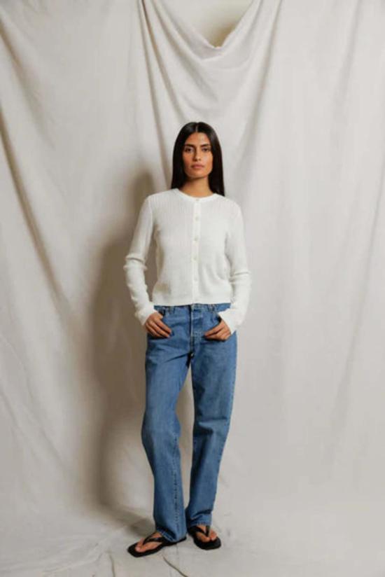  퍼펙트 화이트 티 가디건 에이다 포인트엘 - PERFECT WHITE TEE