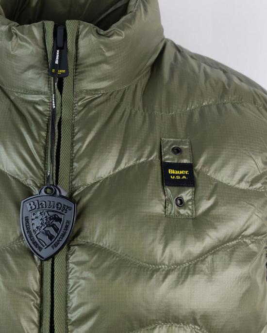 25SS 블라우어 패딩 조끼 25SBLUX02230005958657 DONKERGREEN - BLAUER