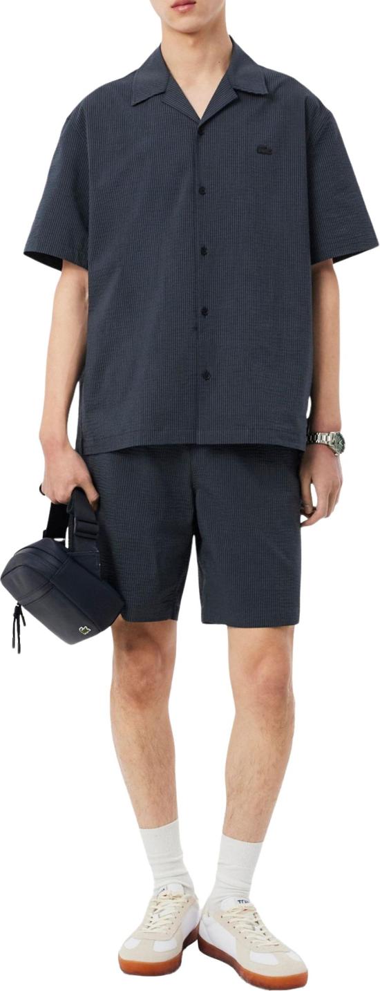  라코스테 반팔 셔츠 CH23554CI BLUE - LACOSTE