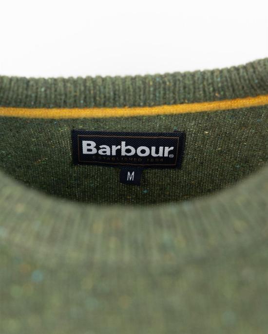 25FW 바버 스웨터 MKN0844GN91 DONKERGREEN - BARBOUR