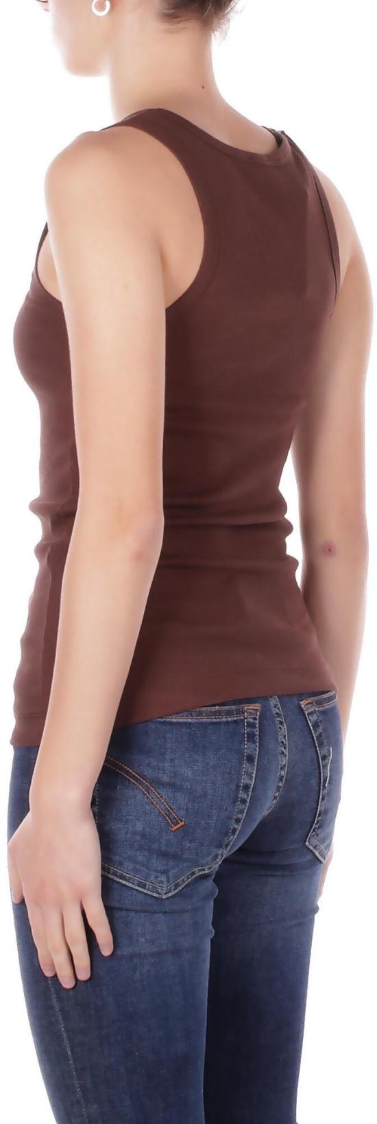 26SS 핑코 민소매 티셔츠 100807A338L78 BROWN - PINKO