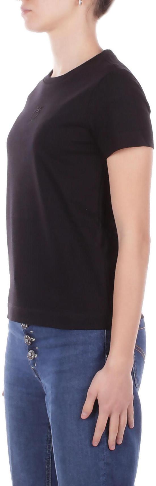 26SS 핑코 반팔 티셔츠 100355A339Z99 BLACK - PINKO